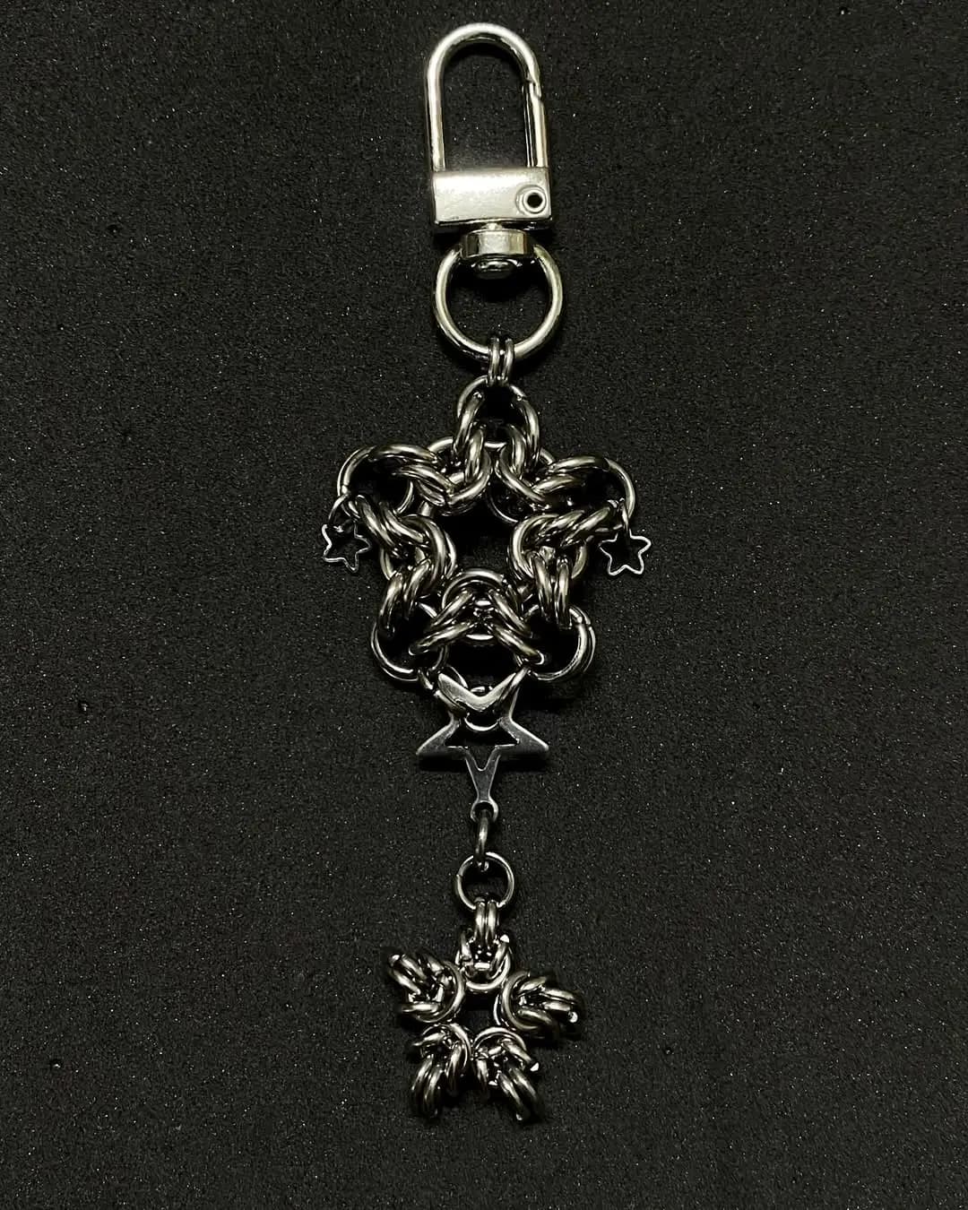 Astral Knot Chainmail Keychain